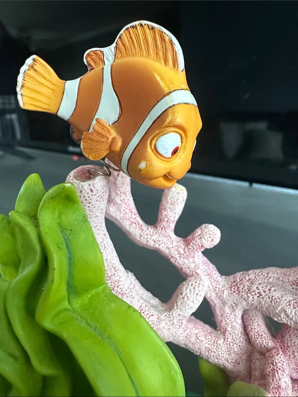 Disney Finding Nemo & Dory Aquarium Reef Ornament in Blue, Orange, Purple, Green
